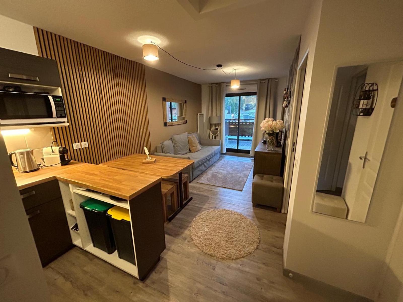 Superbe Appartement Avec Piscine Et Garage Péone Extérieur photo